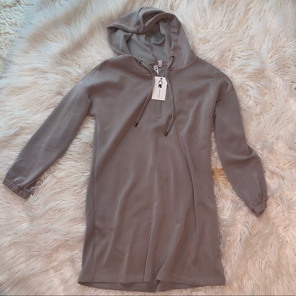 Nwt Cable Gauge Hooded Dress 